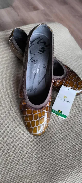 Zapatos Pitillos Marrones de Mujer