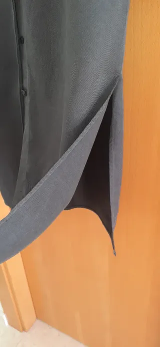 Vestido camisero COS gris talla XS