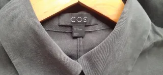 Vestido camisero COS gris talla XS