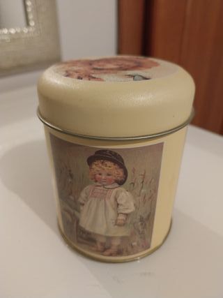 Scatola in latta personaggi olandesi Ot en Sien. V