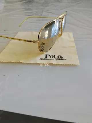 Gafas Aviador Calvin Klein Espejadas Doradas