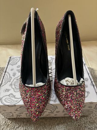 Décolleté Tata Glitter Tacco 11cm