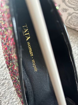 Décolleté Tata Glitter Tacco 11cm