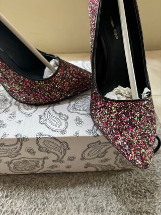 Décolleté Tata Glitter Tacco 11cm