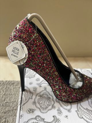 Décolleté Tata Glitter Tacco 11cm