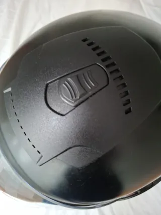 Casco de moto negro talla L hombre integral