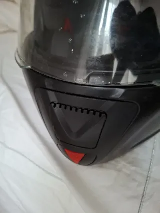 Casco de moto negro talla L hombre integral