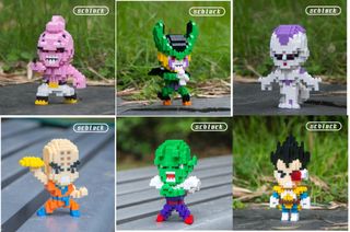 Lote figuras Dragon Ball de bloques