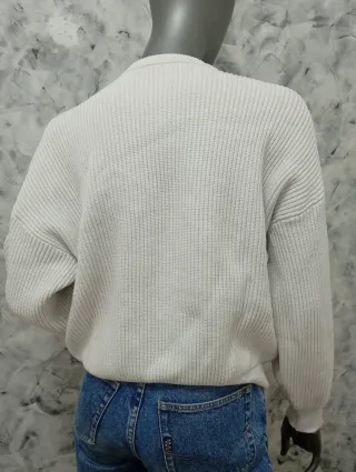 Jersey Zara Punto Grueso Talla M