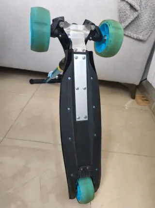 Patinete 3 Ruedas Azul con luces