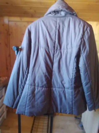 Cazadora mujer marrón