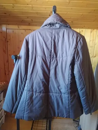 Cazadora mujer marrón