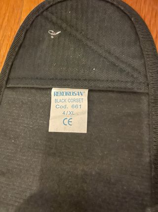 Fascia Lombare Schiena Taglia 4 XL