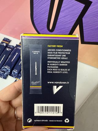 Cañas Vandoren para Clarinete Mib-Eb