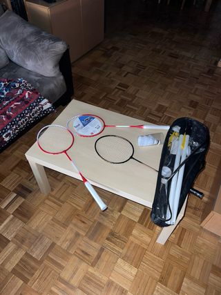 Set Bádminton Raquetas y Volantes