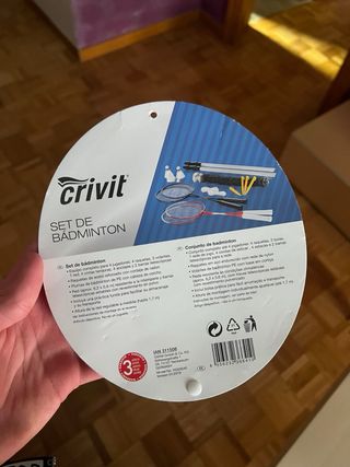 Set Bádminton Raquetas y Volantes