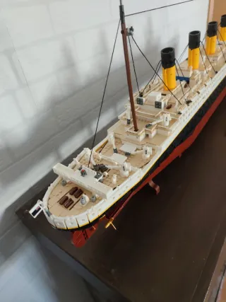 Maqueta Titanic Bloques