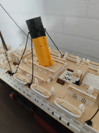 Maqueta Titanic Bloques