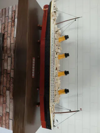 Maqueta Titanic Bloques