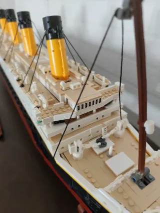 Maqueta Titanic Bloques