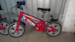 Bicicleta Infantil Roja McQueen