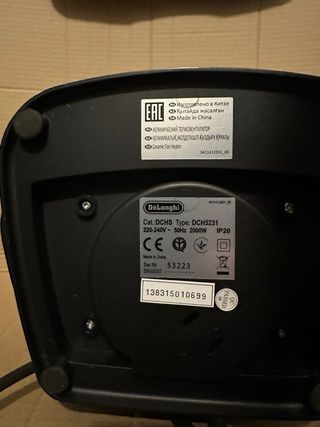 Calefactor Cerámico Vertical DeLonghi