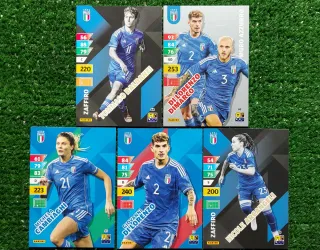5 carte Adrenalyn XL Panini Italia C584