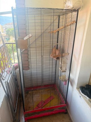 Jaula para pájaros grande