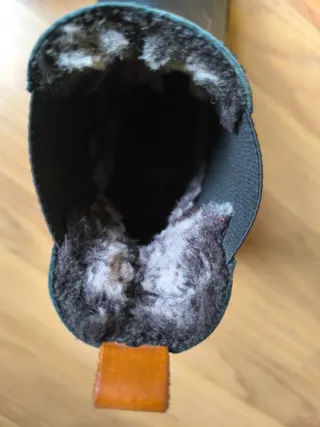 Botas de piel negras