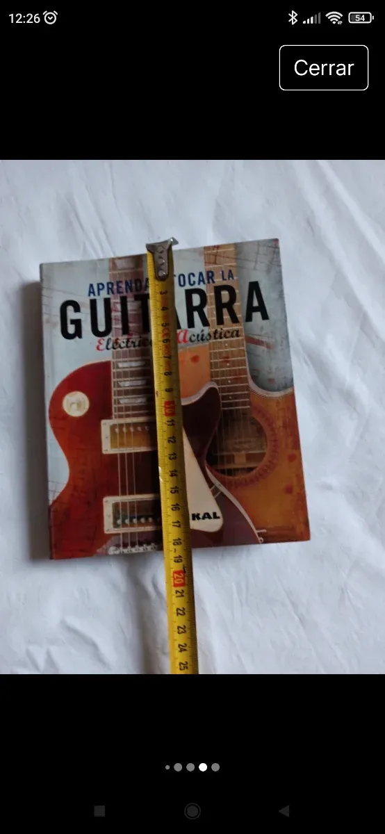 Libro Aprende a Tocar Guitarra Eléctrica y Acústic