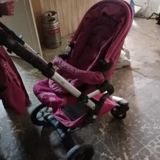 Carricoche bebé color rosa