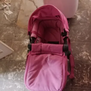 Carricoche bebé color rosa