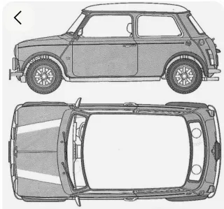 8 Tuercas Rueda Mini clasic