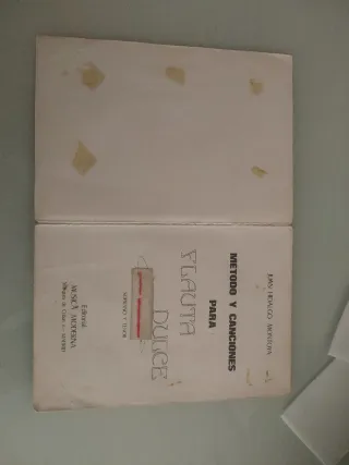 Libro Método y Canciones Flauta Dulce