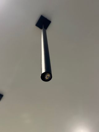 2 Lámparas Colgantes Negras Metálicas decorativas