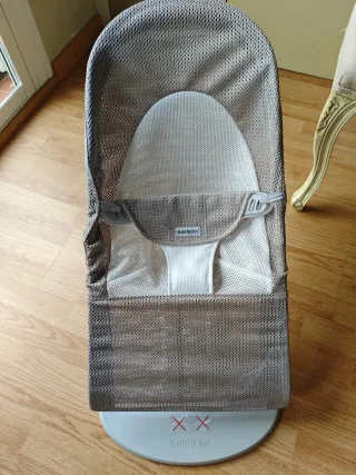 Amaca bebé Babybjörn Gris arena/Blanco