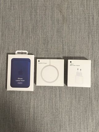 Cargador Apple MagSafe + Adaptador USB-C