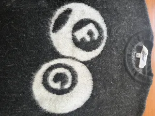 Jersey Fake Gods Talla S Negro Blanco