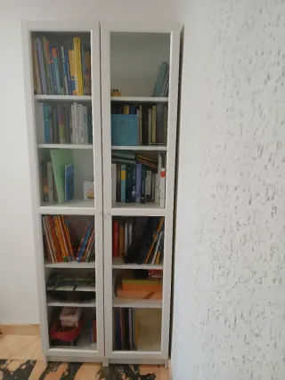 Estantería Ikea Billy Oxberg Blanca