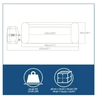 Spa Hinchable Bestway 4 Personas