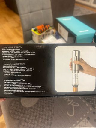 Sacacorchos Eléctrico Arcos Nuevo sin uso