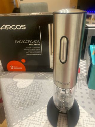 Sacacorchos Eléctrico Arcos Nuevo sin uso