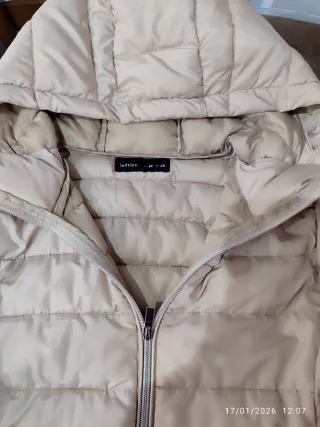 Chaquetón Lefties Beige Talla M/38