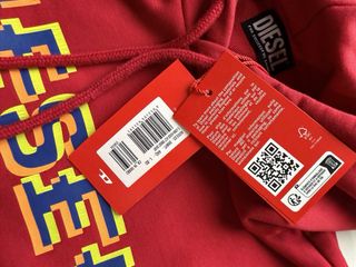 Felpa Diesel con cappuccio taglia L