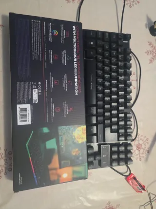 Teclado Mecánico TKL GX Trust Negro