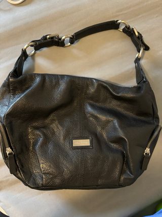 Bolso Piel Marco Polo Negro