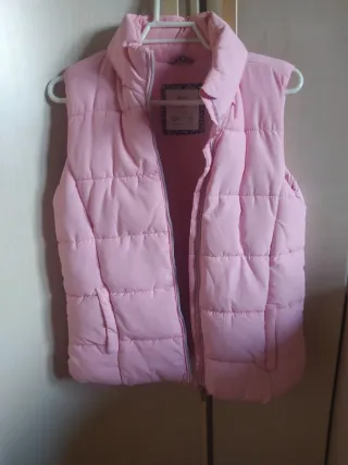 Chaleco infantil rosa 11/12 años