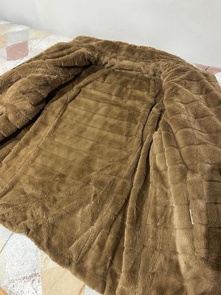 Chaqueta de invierno acolchada marrón