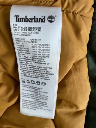 Parka Verde Timberland