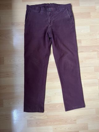 Pantalón chino Suitsupply morado